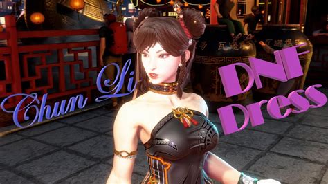 K Modssf Chun Li Dnf Dress Youtube