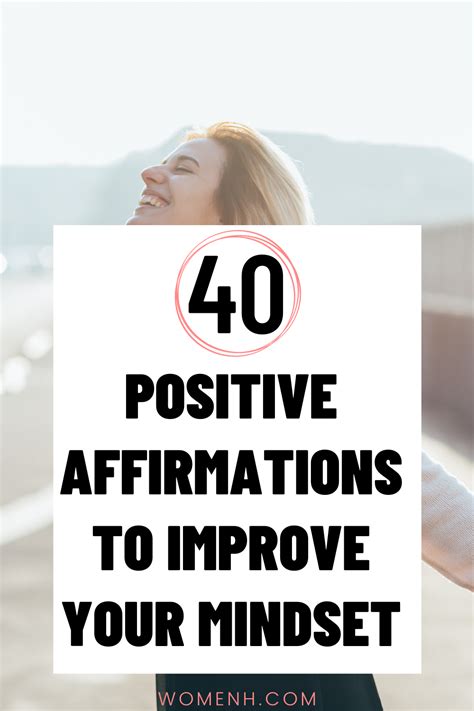 40 Daily Affirmations To Build A Positive Mindset