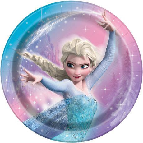 8 Disney Frozen 9 Paper Plates Walmart Canada