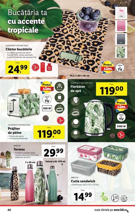 Lidl Produse Bucatarie Accente Tropicale 18 23 Aprilie 2023