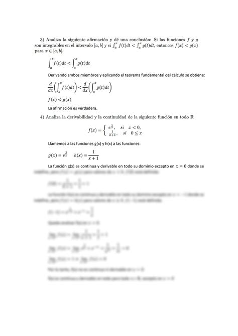 SOLUTION Modelo 5 De Examen Final Resuelto De C Lculo Diferencial E