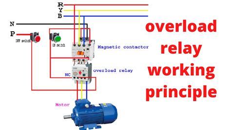 Overload Relay Circuit Diagram