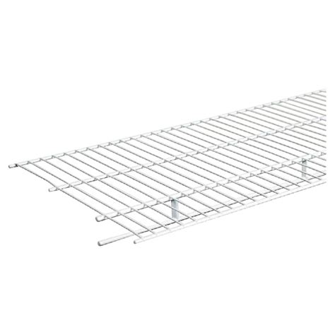 Closetmaid Shelftrack Ventilated Wire Shelf And Rod Vinyl Coated