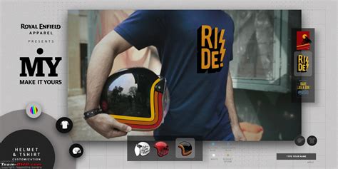 Royal Enfield launches customization tool for apparels - Team-BHP