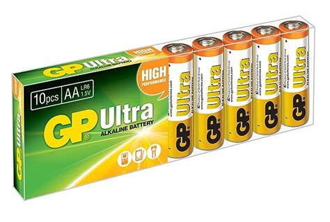 Gp Ultra Alkaline Aa Batteries Pack Of Amazon In Electronics