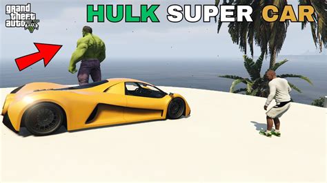 Franklin Stealing Hulk RC Car In GTA 5 Gta V Mod YouTube