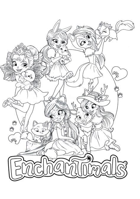 27 idées de Enchantimals en 2021 coloriage dessin dessin coloriage