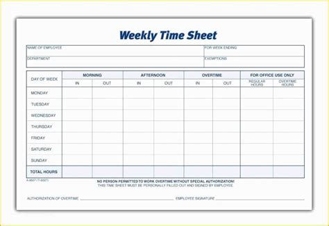 Simple Timesheet Template Free Of Simple Timesheet Templates Doc Pdf