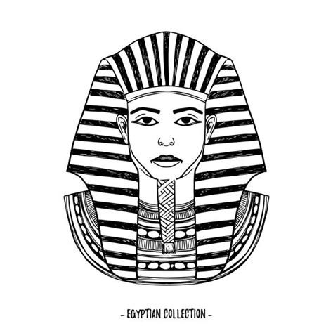 1600 Egyptian Pharaohs Drawing Stock Illustrations Royalty Free