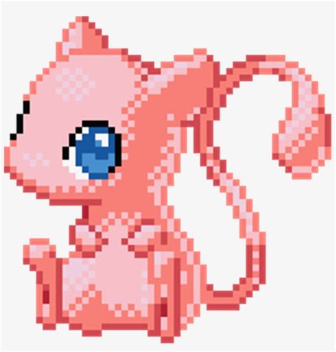 Mew Pixel Art Easy In This Video I M Building A Mewtwo Y