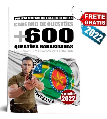 Apostila Caderno De Testes Pm Go Soldado Combatente