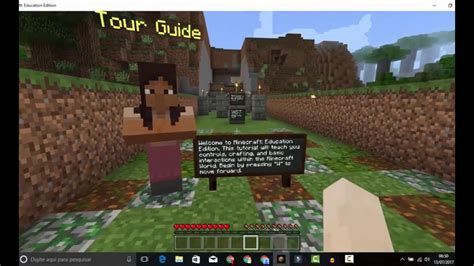 Minecraft Education Edition Primeiros Passos Aula 1 Youtube