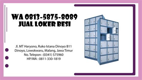 Ning Vivian On Twitter WA 0813 5875 8089 Produsen Lemari Loker Besi