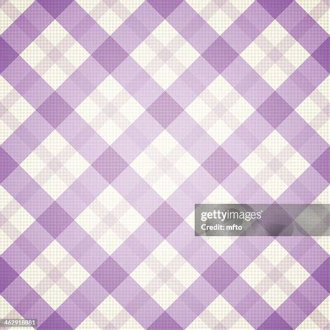 198 Purple Plaid Pattern High Res Illustrations - Getty Images