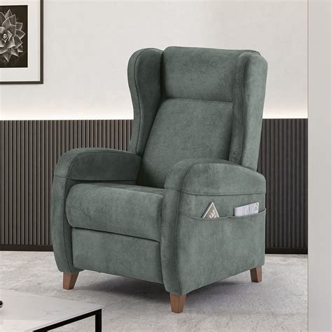 Sillón relax contemporáneo ALEXA Mopal Tapizados S L de tejido