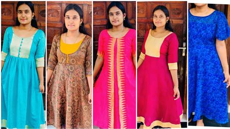 Convert Old Saree Into Designer Kurtis YouTube