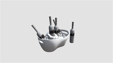 Vodka Bottles Buy Royalty Free 3d Model By Evermotion [ff9dd4e] Sketchfab Store