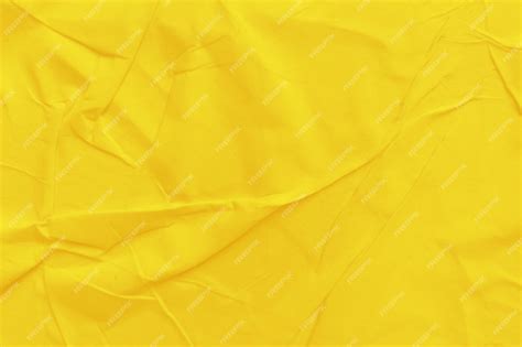 Premium Photo Blank Yellow Paper Is Crumpled Texture Background