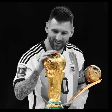 Lionel Messi World Cup 2022 Inspirational Soccer Poster Football Goat