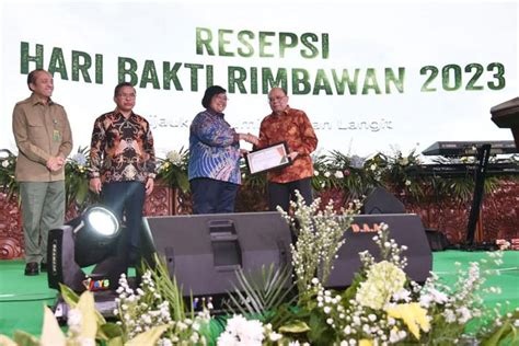 Di Hari Bakti Rimbawan Ke 40 Menteri LHK Refleksikan Tahun Ke 9