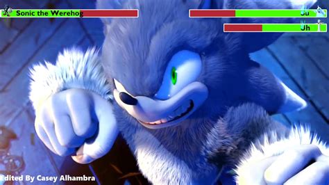 Sonic Night Of The Werehog With Healthbars Youtube