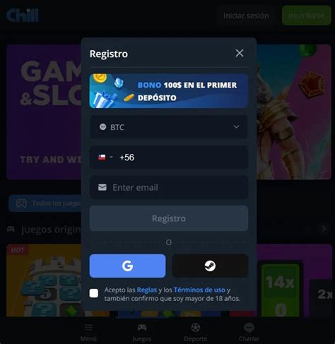 Chill Bet ᐉ Visión general del mejor online 2023 Web oficial