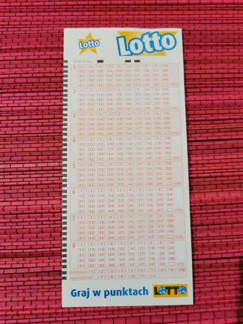 Kupon Lotto Dla Kolekcjonera Koszalin Olx Pl