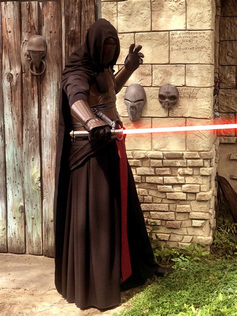 Darth Revan Full Costume Inspired By Star Wars Knights Of Etsy