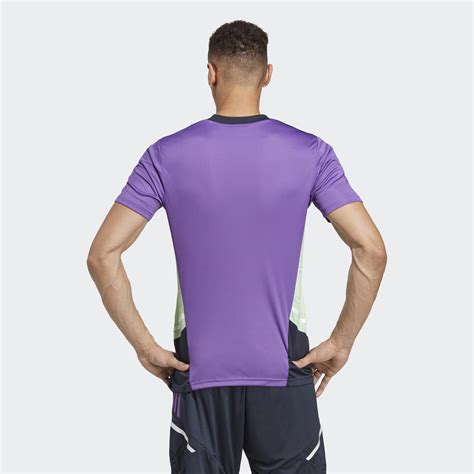 Real Madrid Condivo Training Jersey Active Purple Football Shirt