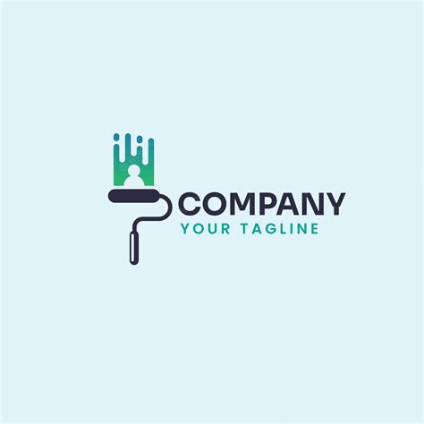 Premium Vector | A blue and green logo for a company that is a logo for ...