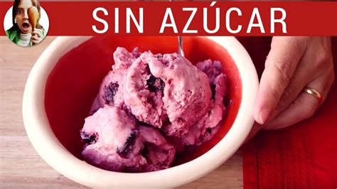 Receta de helado sin azúcar helado apto para diabéticos Paulina Cocina