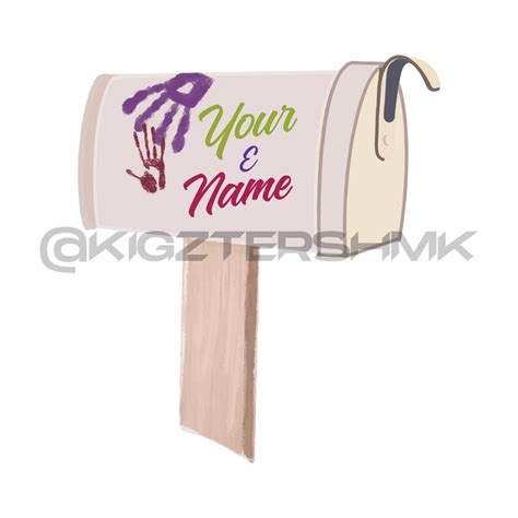 Pixar UP Customized Carl Ellie Mailbox Him Her Sticker Decal