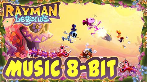 Rayman Legends All Bit Music Levels Youtube