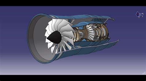 Catia V Design A Turbine In Generative Shape Design Youtube