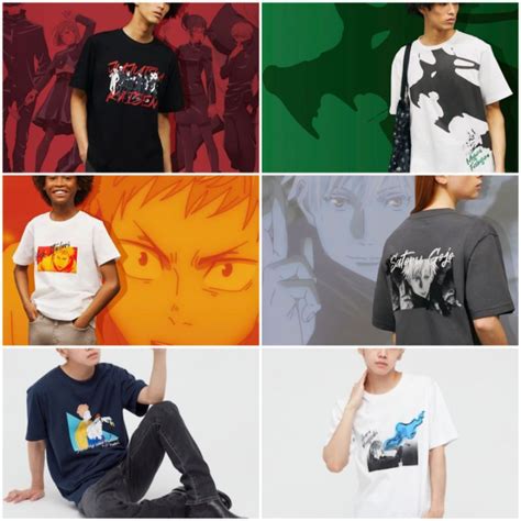 Jual Uniqlo X Jujutsu Kaisen Batch Anime Manga T Shirts Ready