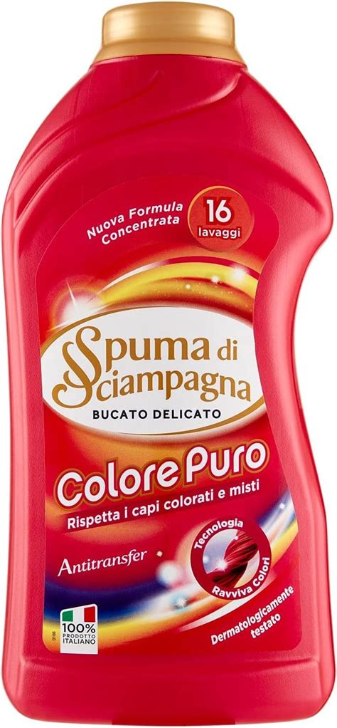 Spuma Di Sciampagna Detersivo Per Bucato Liquido Delicato Colore Puro