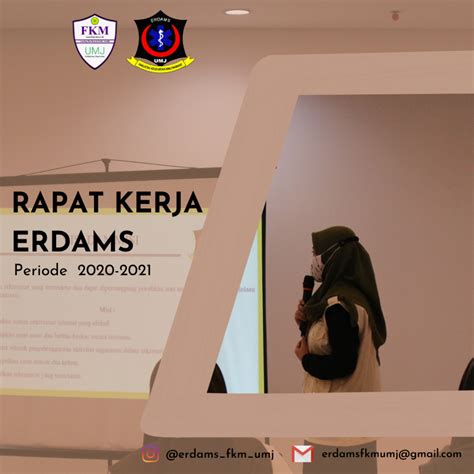 Rapat Kerja Erdams Fkm Umj Periode Fkm Umj