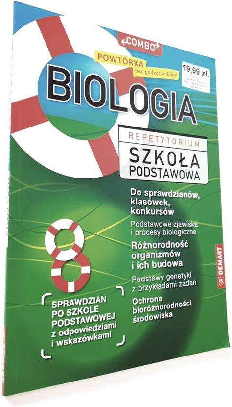 Biologia Repetytorium Szkoła podstawowa Ceny i opinie Ceneo pl