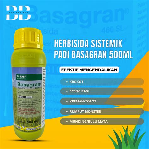 Jual Obat Rumput Teki Racun Rumput Herbisida Sistemik Padi Basagran