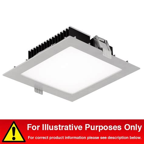 Aurora Lighting AU DL10314W 30EM 110 240V Square SMD Integrated LED