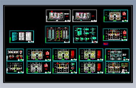 111高层电气图纸autocad 2007模型图纸下载 懒石网