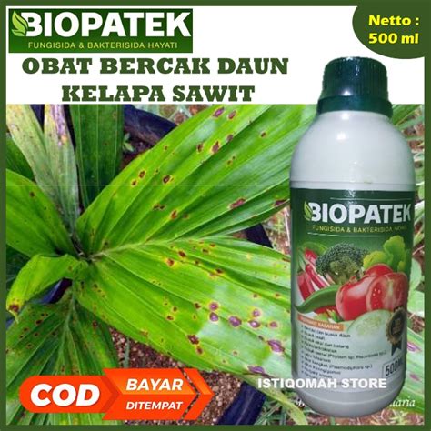 BIOPATEK 500ml Fungisida Bakterisida Hayati Obat Bercak Daun Kelapa