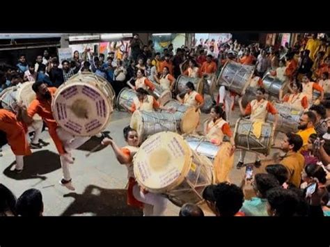 ShivMudra Dhol Tasha Pathk Pune Kadak Performance Best Dhol Tasha