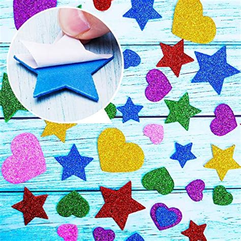 Scrapbooking Stickers Self Adhesive Foam Stickers Shapes Square Circle ...