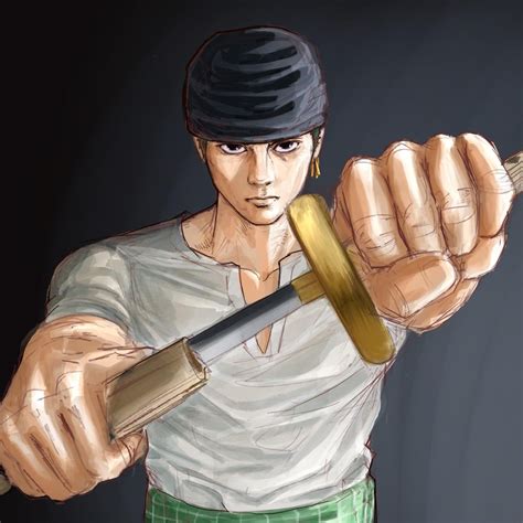 Tried drawing mackenyu as zoro ( onepieceliveaction) : r/OnePiece