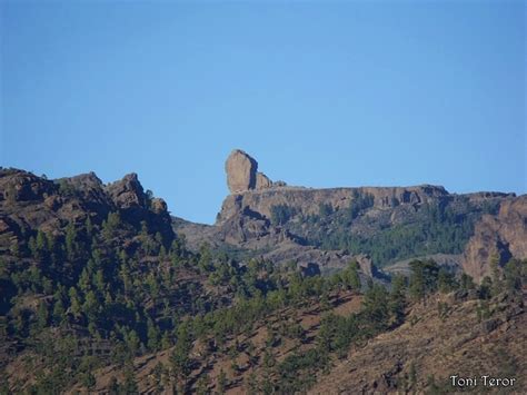 El Reflejo De Mi Mirada El Roque Nublo Y Su Explanada Canary Islands