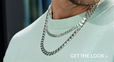 Men S Chain Necklaces Warren James Jewellers