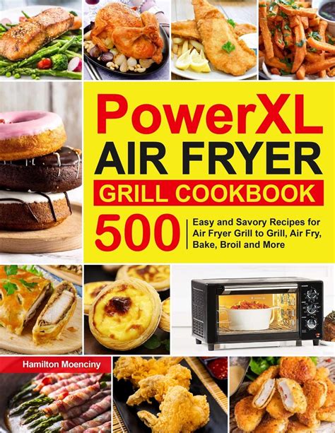 Powerxl Air Fryer Grill Cookbook 500 Easy And Savory Recipes For Air Fryer Grill To Grill Air