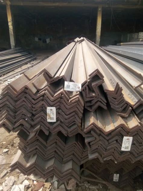 Thickness 10 Mm L Shape Mild Steel Angle For Construction At Rs 60 Kg