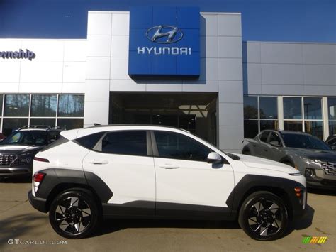 Atlas White Hyundai Kona Sel Awd Gtcarlot Car